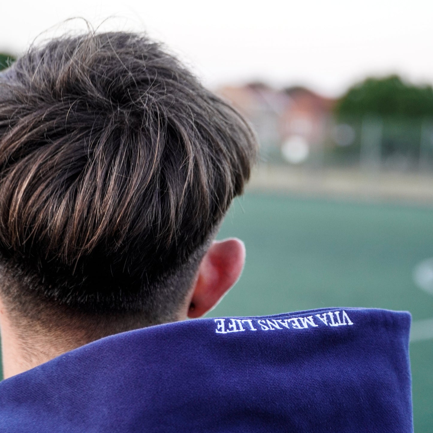 Vita Football Leisure Hoodie - Blue