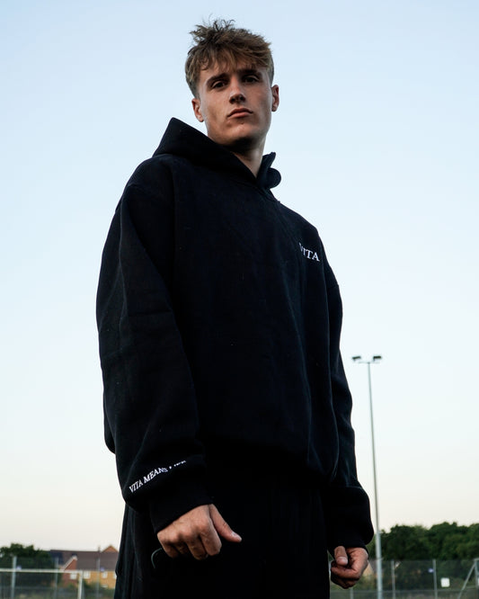 Vita Football Leisure Hoodie - Black