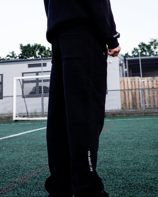 Vita Football Leisure tracksuit Bottoms - Black