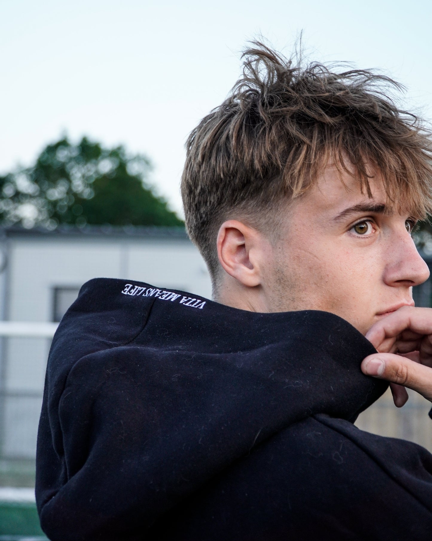 Vita Football Leisure Hoodie - Black
